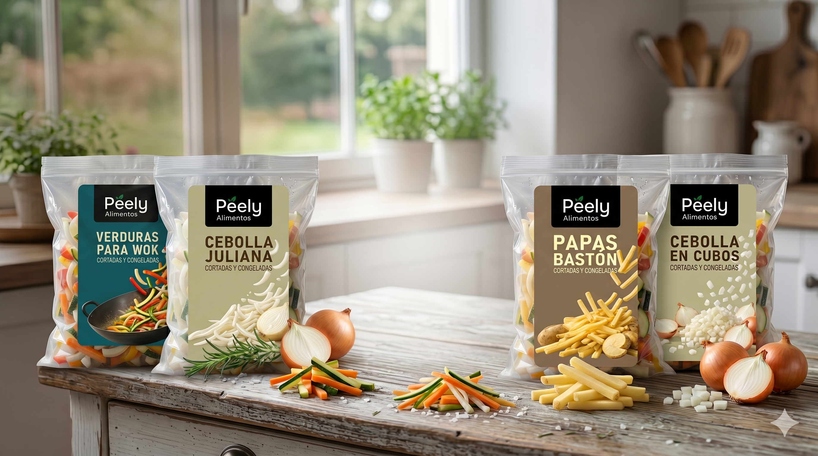 Peely Alimentos - Vegetales Congelados